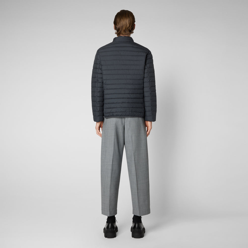 Save the duck Piumino animal free uomo Cole grigio tempesta Pezzi Unici