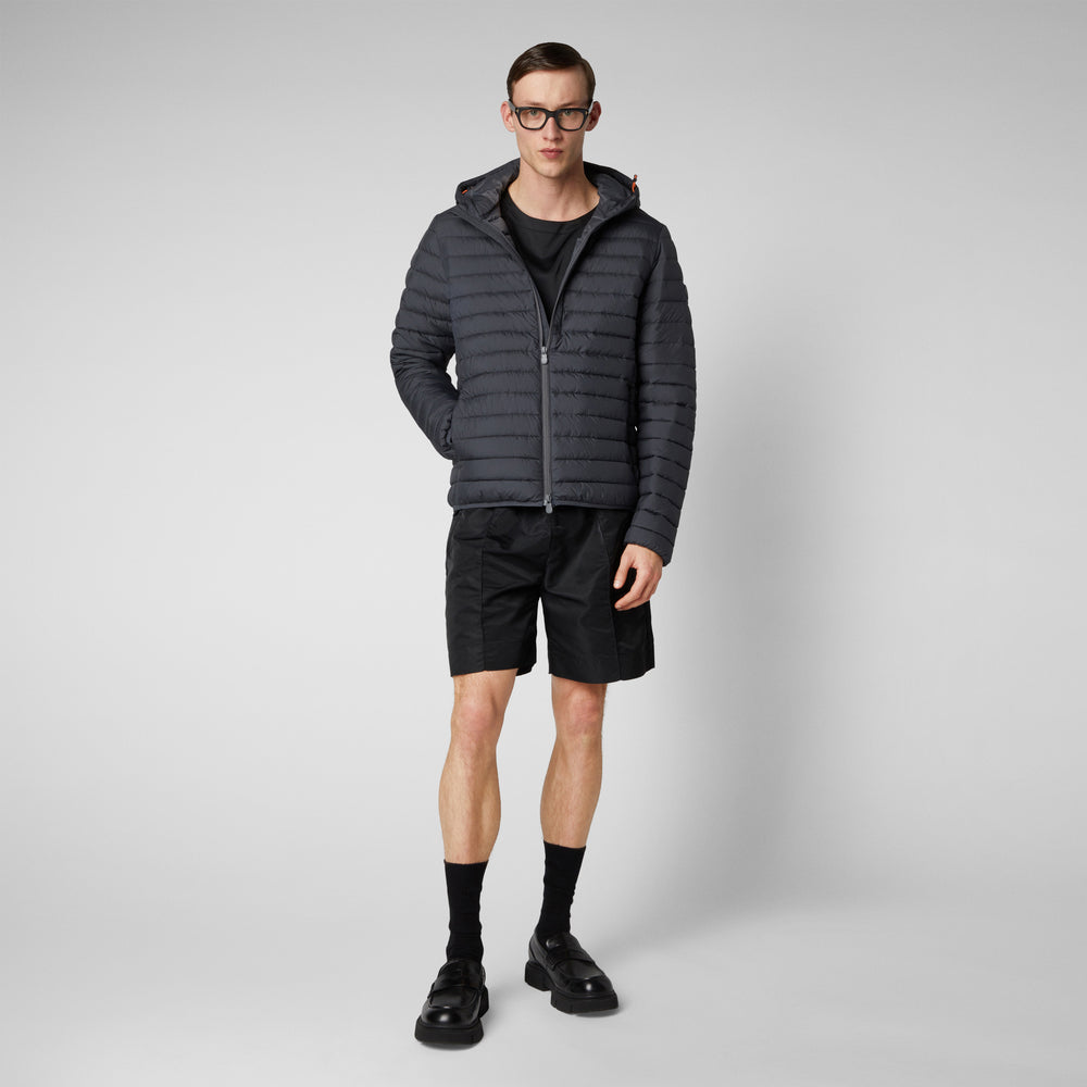 Save the duck Piumino animal free uomo Cael grigio tempesta Soddisfazione Garantita