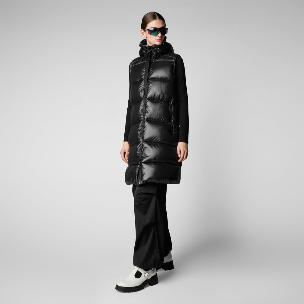 Save the duck GILET CON CAPPUCCIO DONNA IRIA NERO Acquista Ora