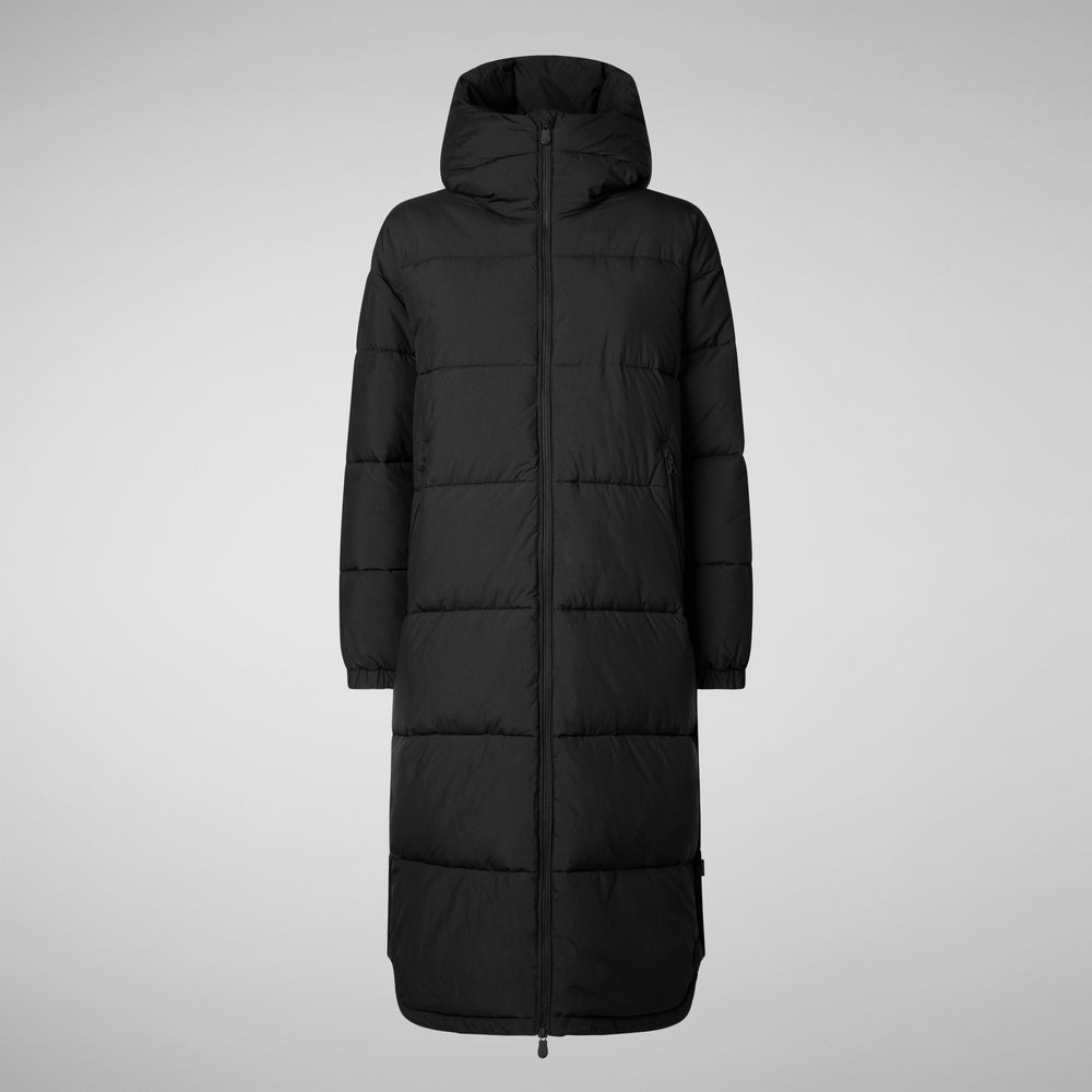 Save the duck PIUMINO ANIMAL FREE DONNA HALESIA NERO Presa