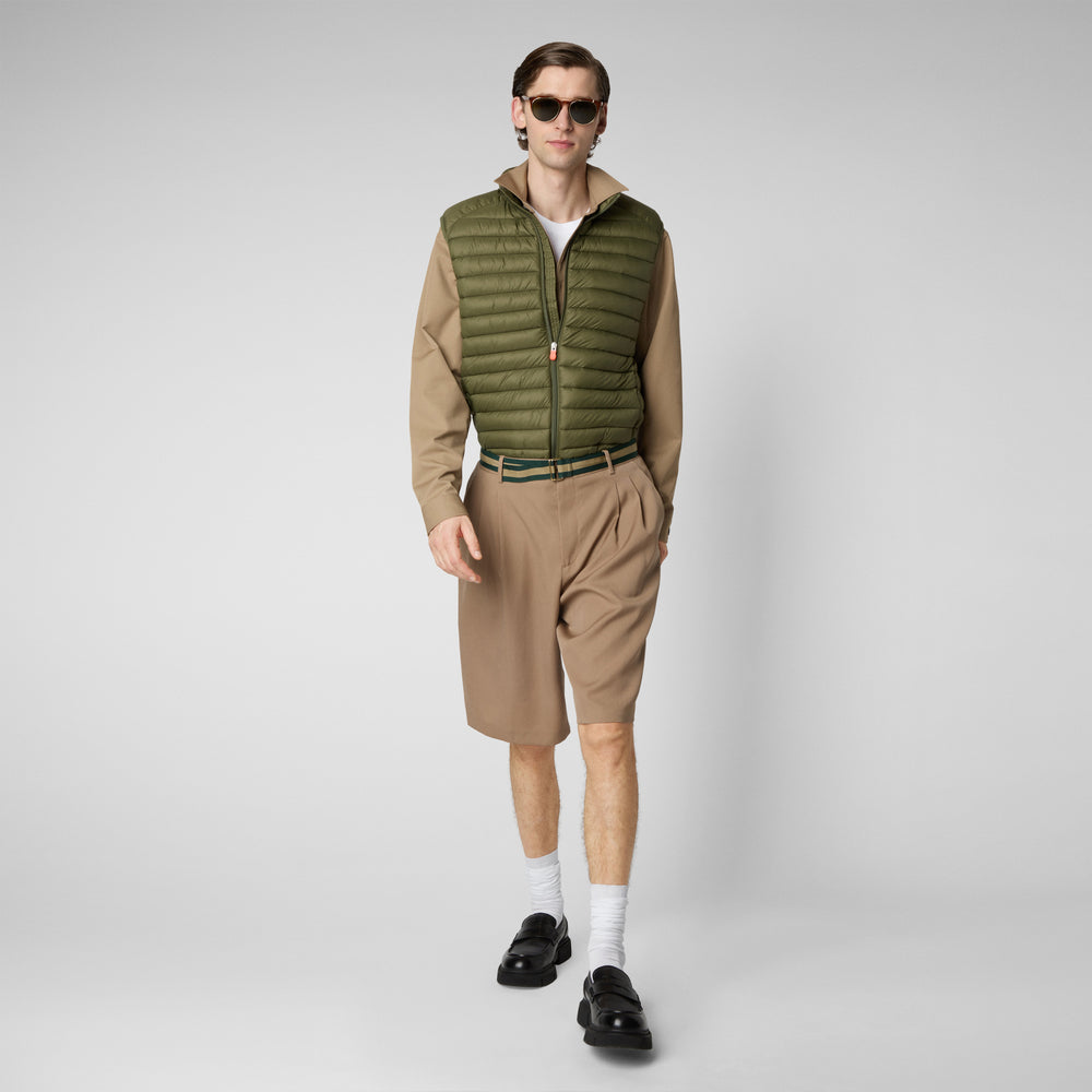 Save the duck Gilet imbottito uomo Adam Verde oliva Offerta