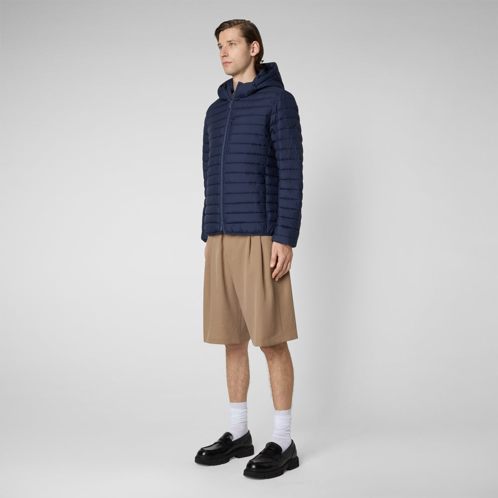 Save the duck Piumino animal free uomo Cael blu navy Outlet