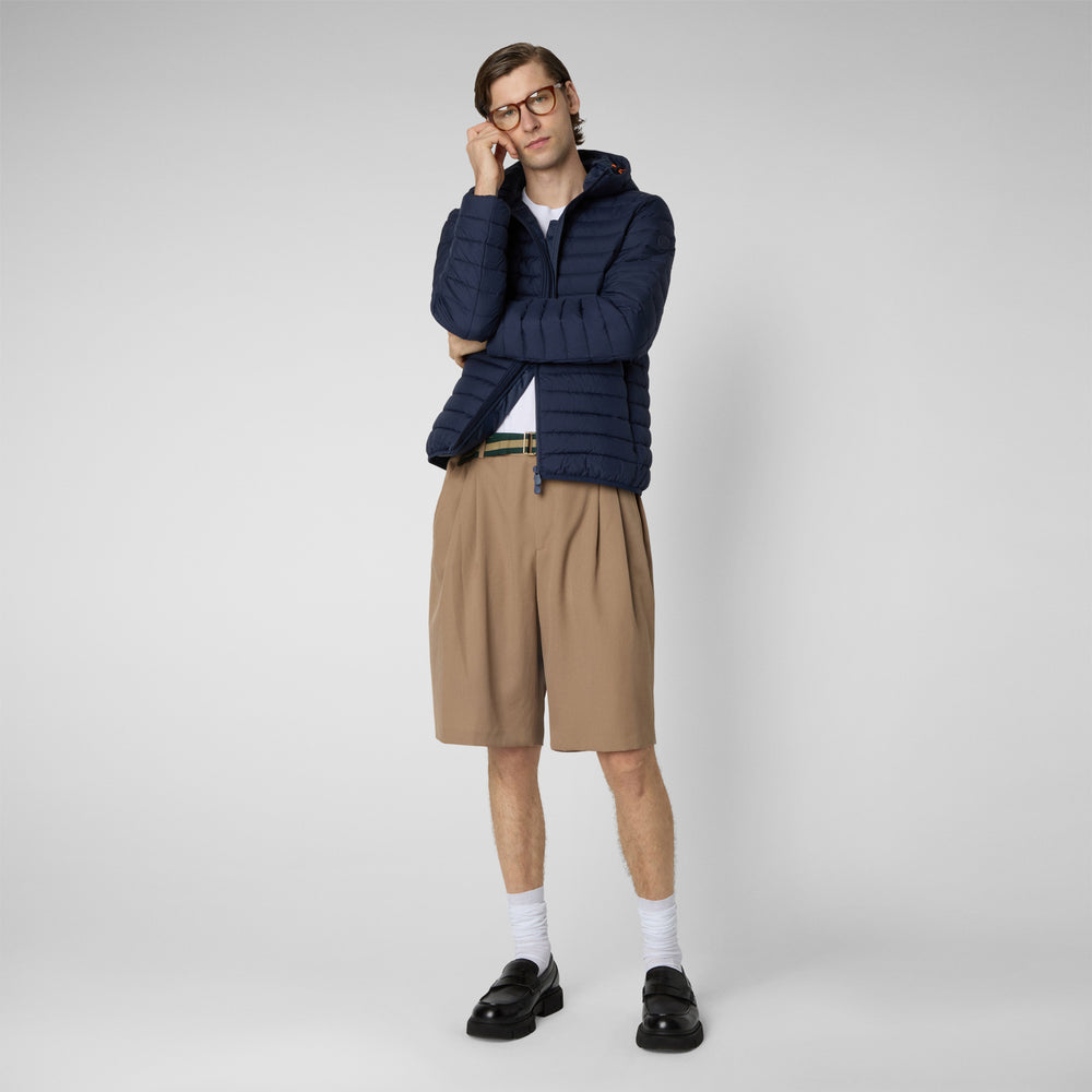 Save the duck Piumino animal free uomo Cael blu navy Outlet