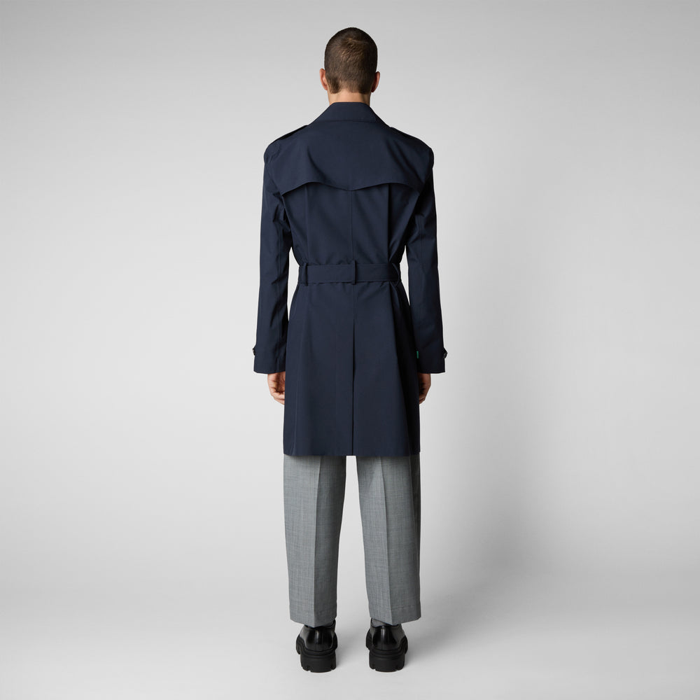 Save the duck Impermeabile uomo Zarek blu Nero In Vendita