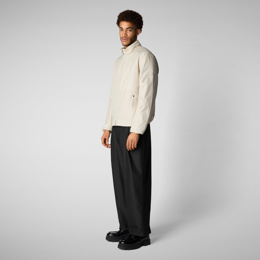 Save the duck GIACCA UOMO ROLAND IN RAINY BEIGE Saldi Di Fabbrica