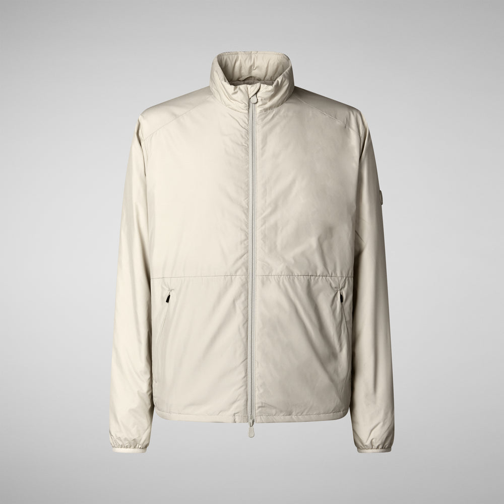 Save the duck GIACCA UOMO ROLAND IN RAINY BEIGE Saldi Di Fabbrica