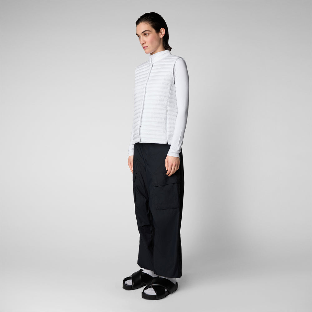 Save the duck Gilet donna Aria bianco 2025