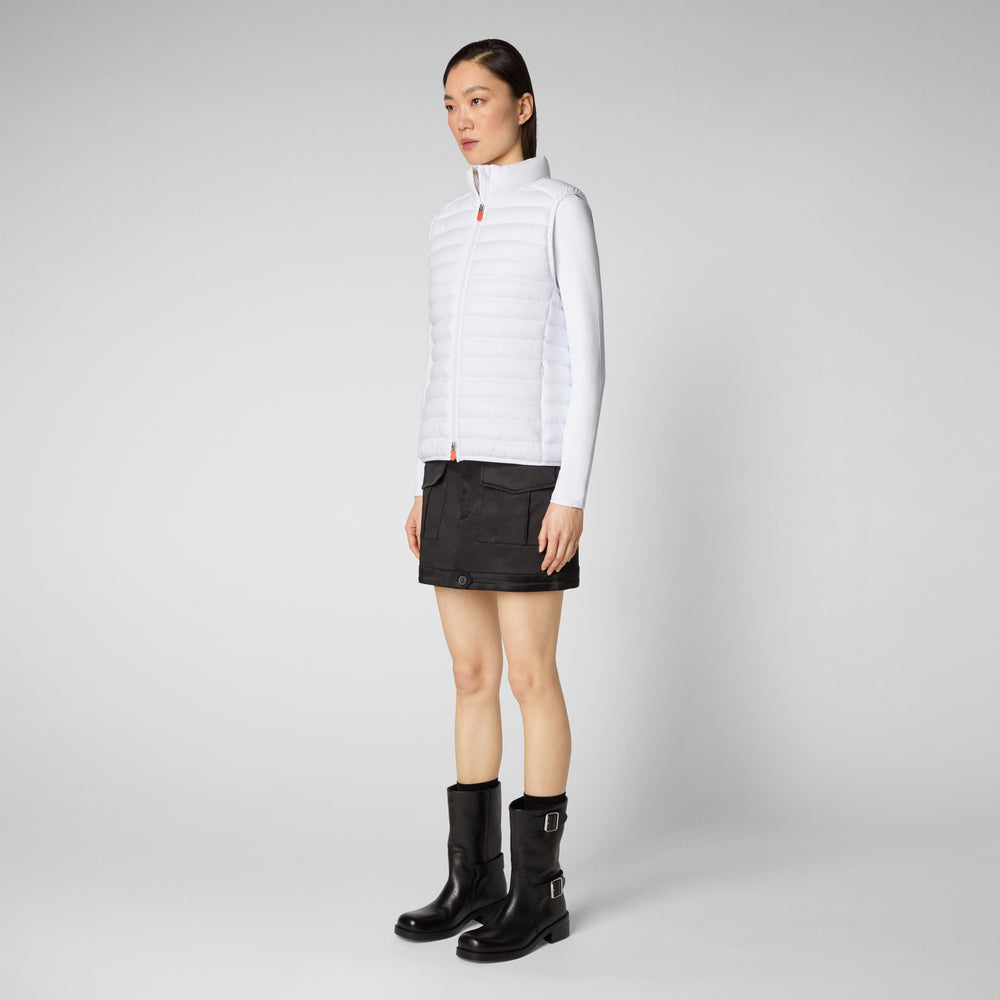 Save the duck Gilet imbottito donna Charlotte bianco Italy