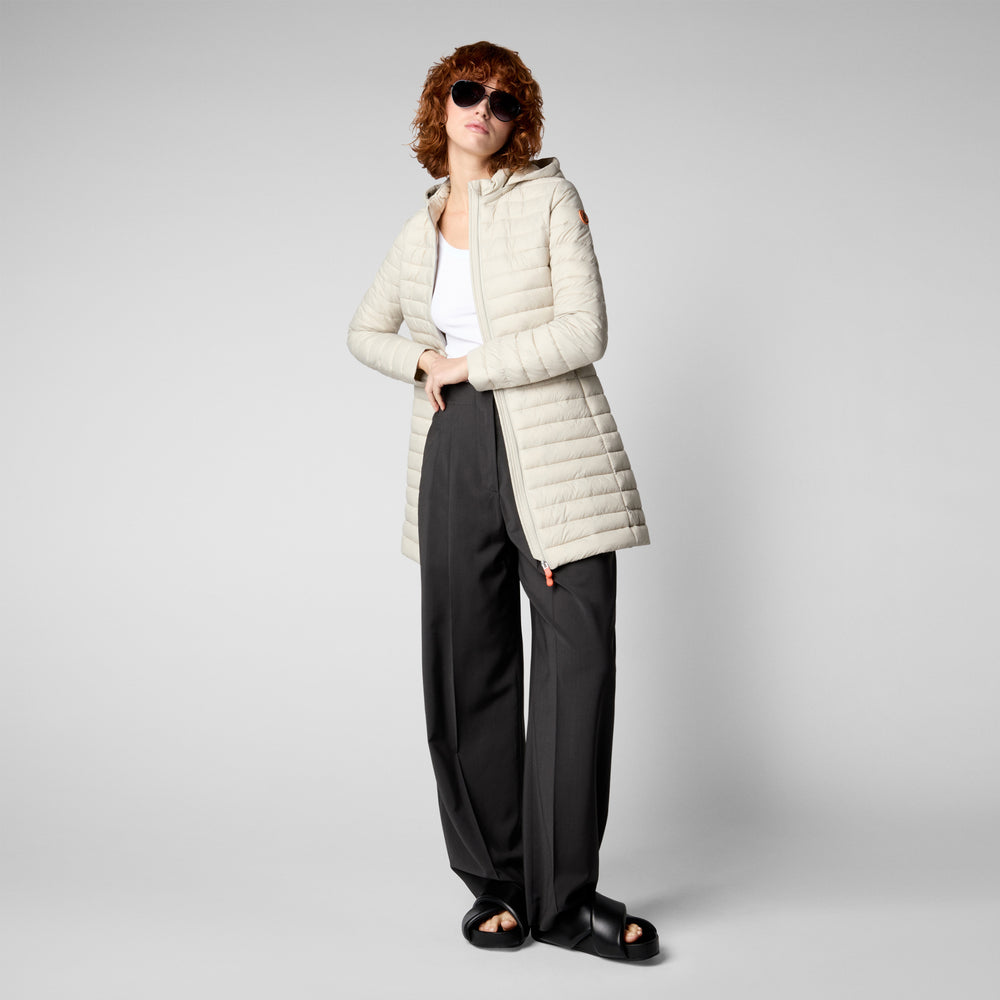 Save the duck Piumino animal free donna Bryanna Beige chiaro In Linea