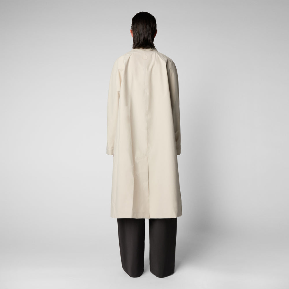 Save the duck Impermeabile donna Zola beige crema Nuovo