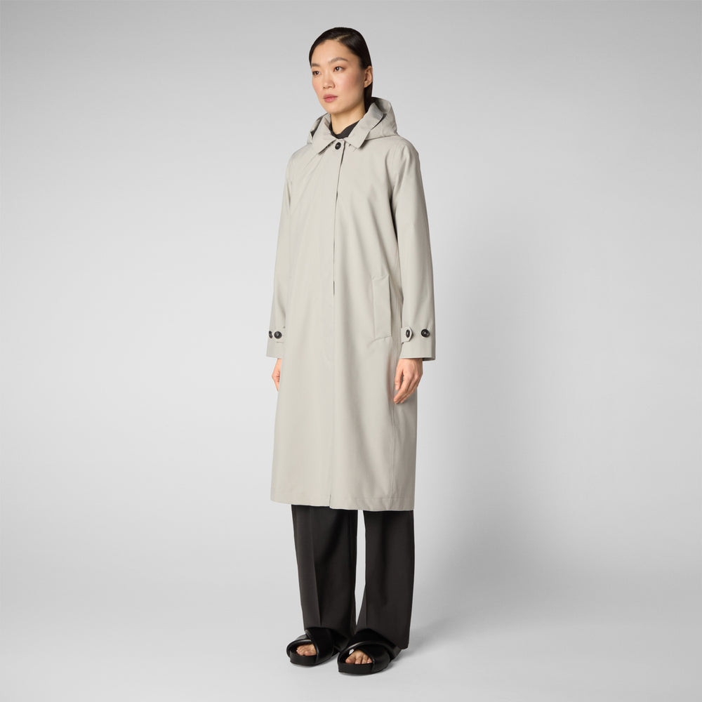 Save the duck Impermeabile donna Asia Beige chiaro Qualità