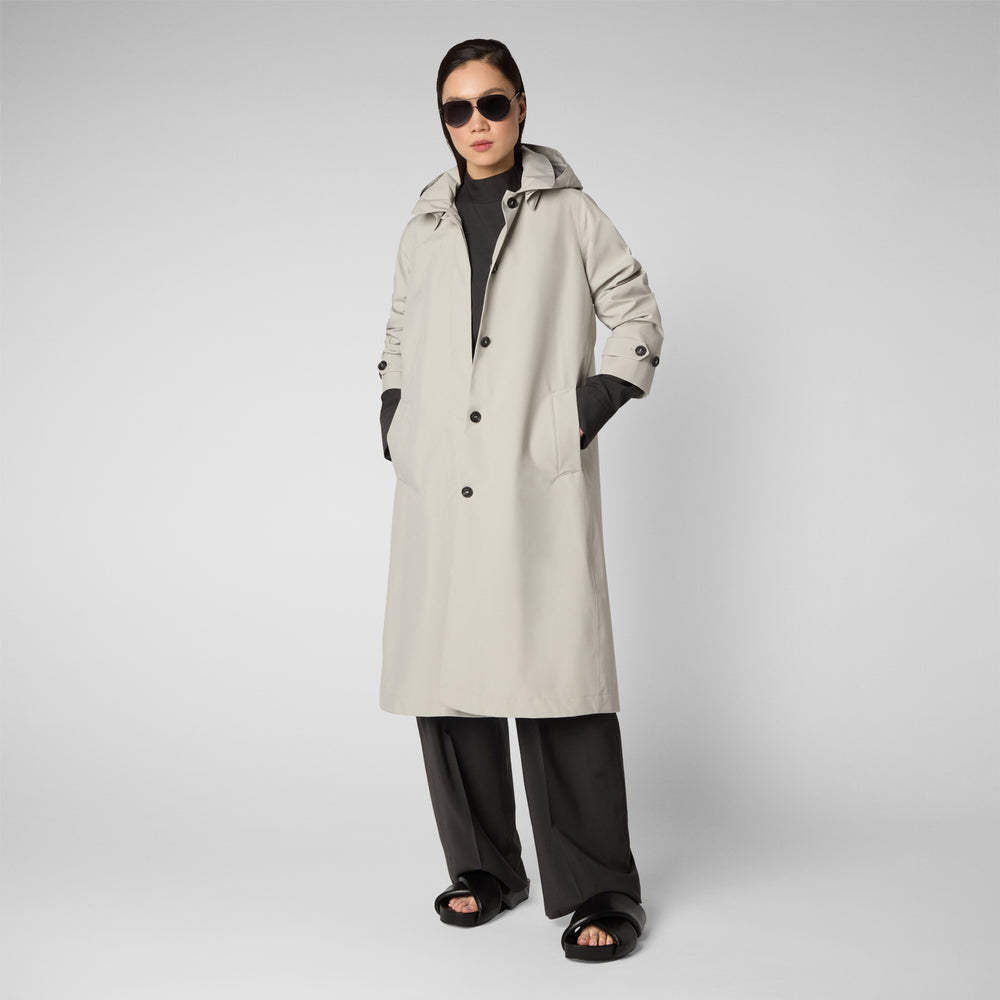 Save the duck Impermeabile donna Asia Beige chiaro Qualità