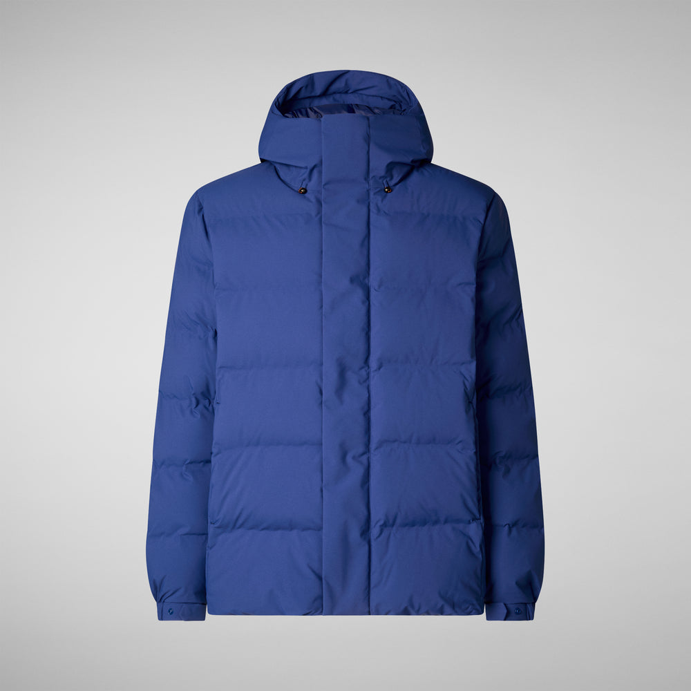 Save the duck PARKA UOMO LELAND IN ECLIPSE BLUE Negozi Online