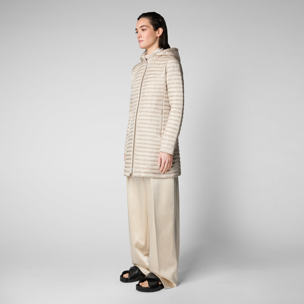 Save the duck Piumino animal free donna Megs beige sabbia Prezzo Ridotto