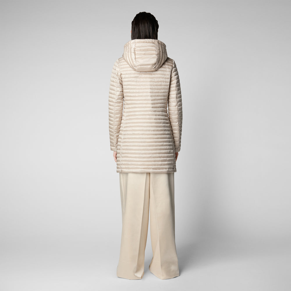 Save the duck Piumino animal free donna Megs beige sabbia Prezzo Ridotto