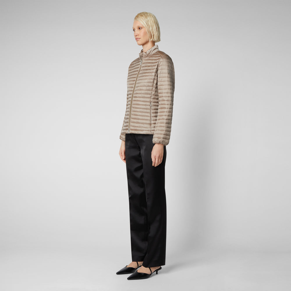 Save the duck Piumino animal free Andreina grigio perla Offerta