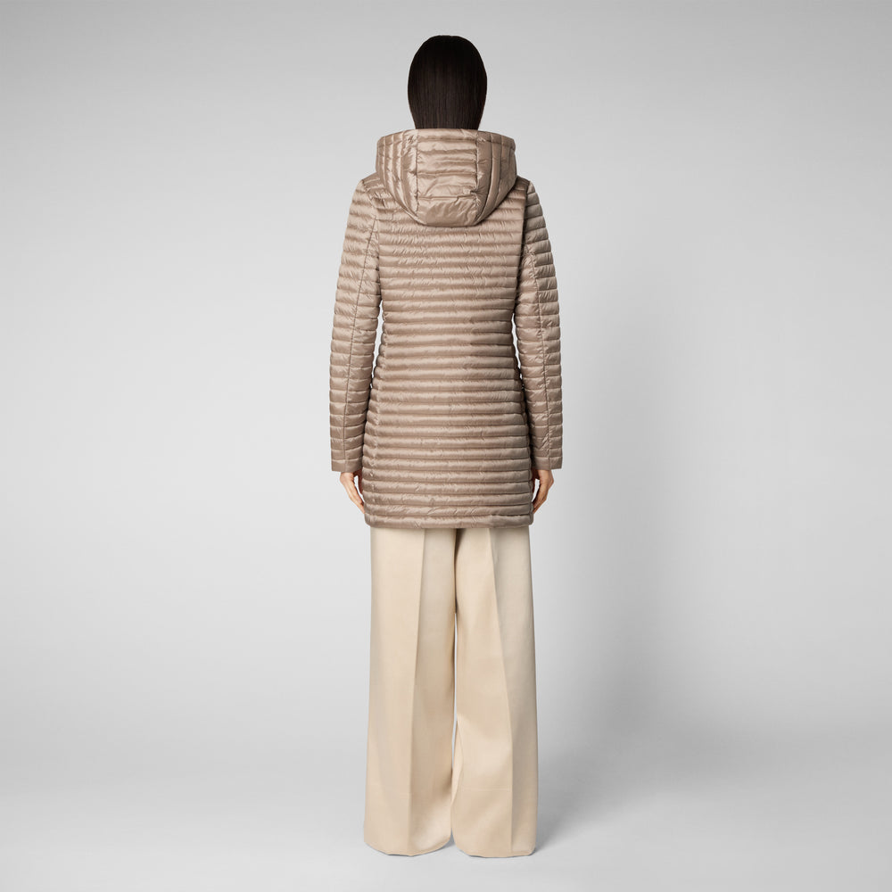 Save the duck Piumino animal free donna Megs grigio perla Outlet