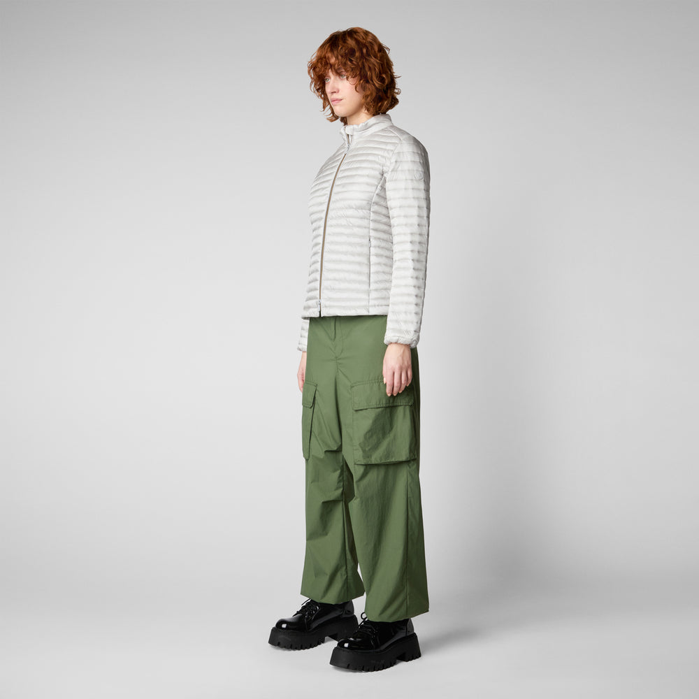 Save the duck Woman's animal puffer Andreina Grigio nebbia In Vendita