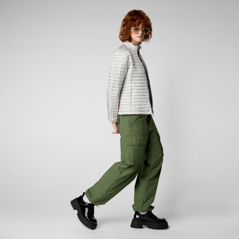 Save the duck Woman's animal puffer Andreina Grigio nebbia In Vendita