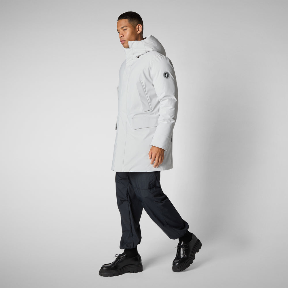 Save the duck PARKA UOMO WILSON IN FOG GREY Hotsell