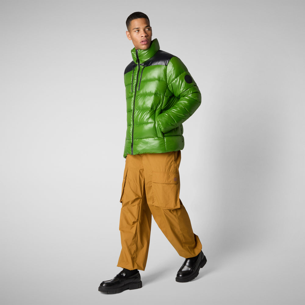 Save the duck GIACCA UOMO MITCH IN GRASS GREEN Saldi Di Fabbrica