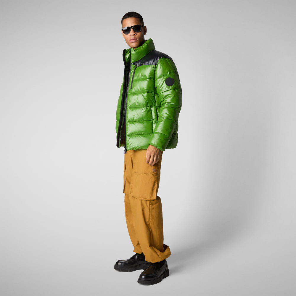 Save the duck GIACCA UOMO MITCH IN GRASS GREEN Saldi Di Fabbrica