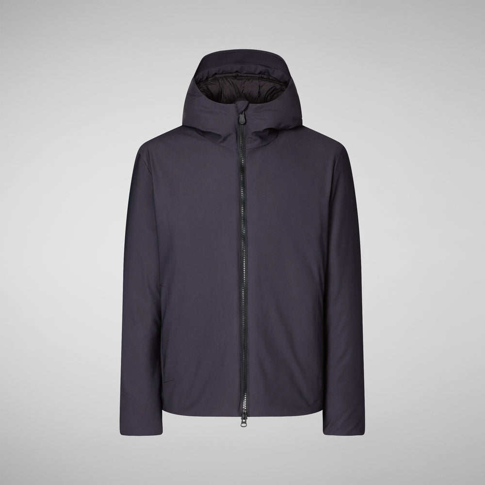 Save the duck PARKA UOMO SABAL IN BLU NERO In Vendita