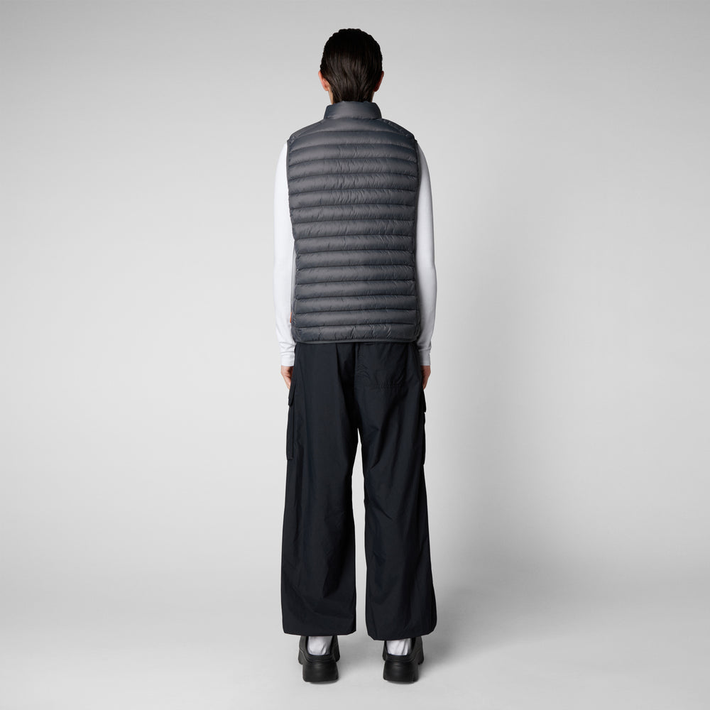 Save the duck Gilet imbottito donna Charlotte grigio tempesta Italia