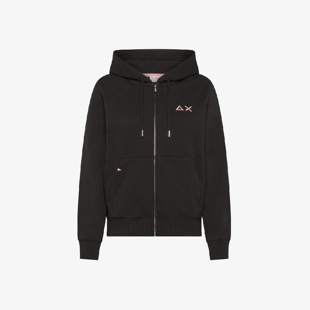 Sun 68 Felpa Con Cappuccio In Cotone - Donna