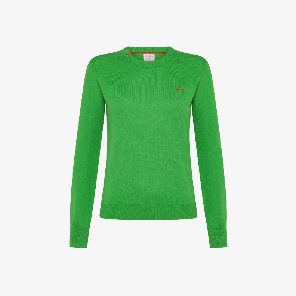 Sun 68 Maglia In Lana E Cotone - Donna Novità