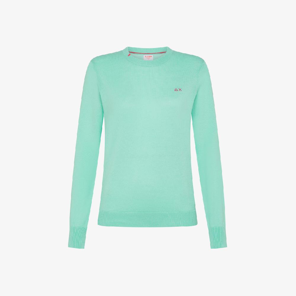 Sun 68 Maglia In Lana E Cotone - Donna Outlet