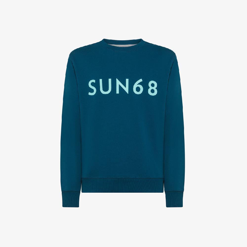 Sun 68 Felpa In Cotone - Uomo