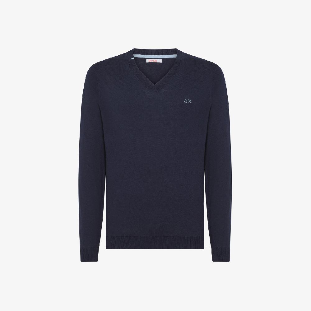 Sun 68 Maglia In Lana E Cotone - Uomo Sostegno trimestrale