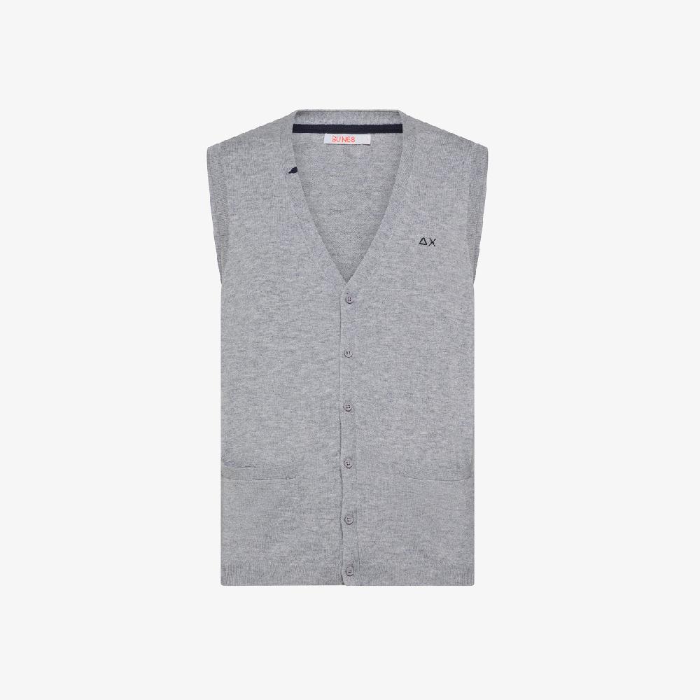 Sun 68 Gilet In Lana E Cotone - Uomo