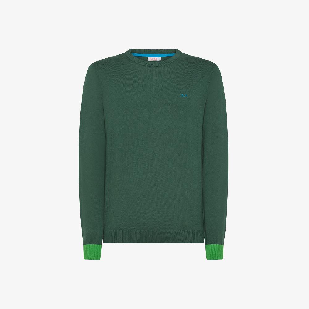Sun 68 Maglia In Lana E Cotone - Uomo
