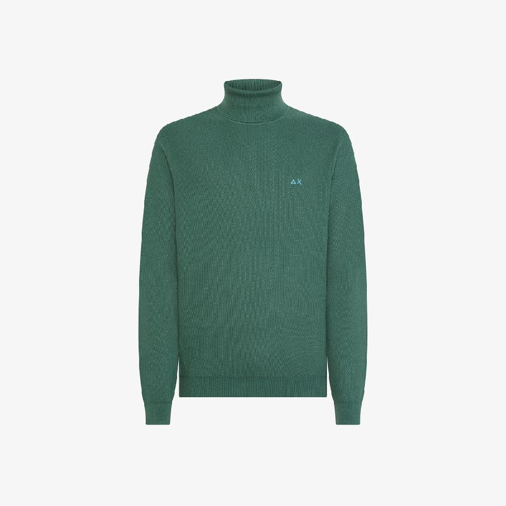 Sun 68 Maglia In Piquet Di Lana E Cotone - Uomo Acquista Ora