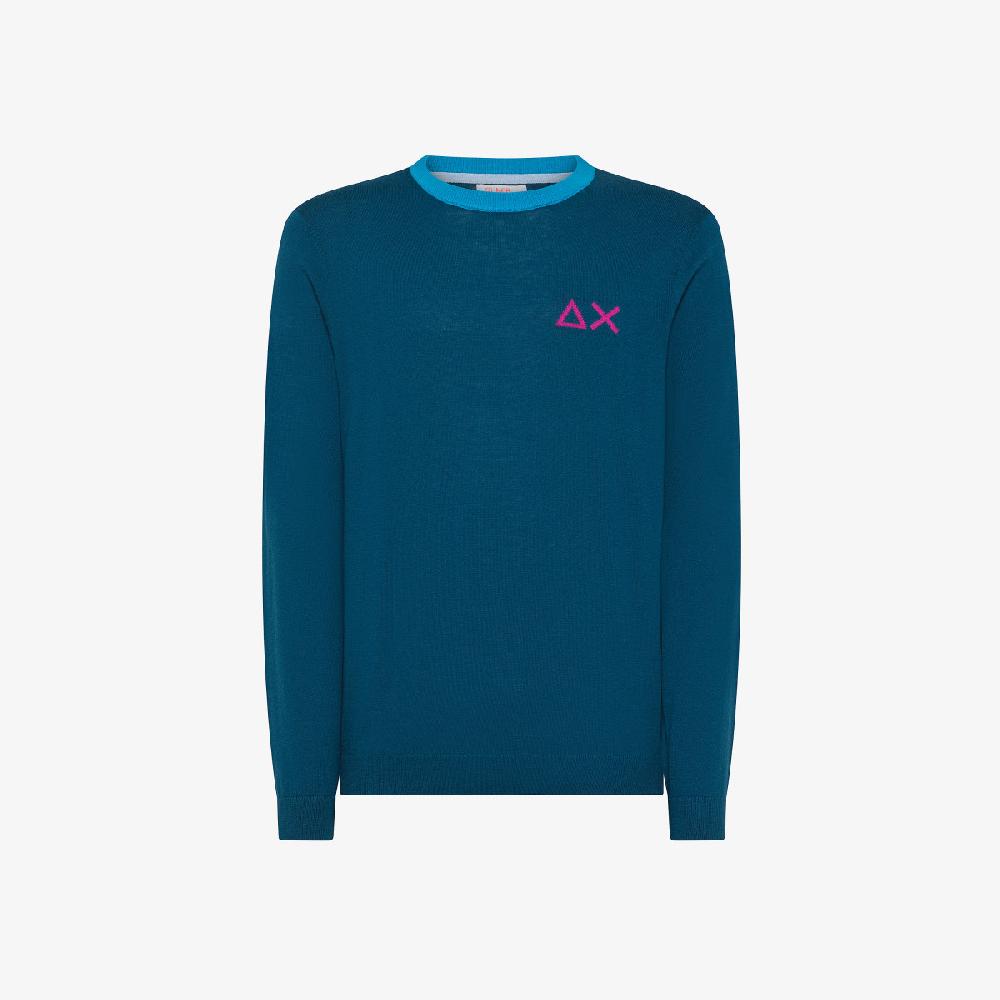Sun 68 Maglia In Lana E Cotone - Uomo Presa