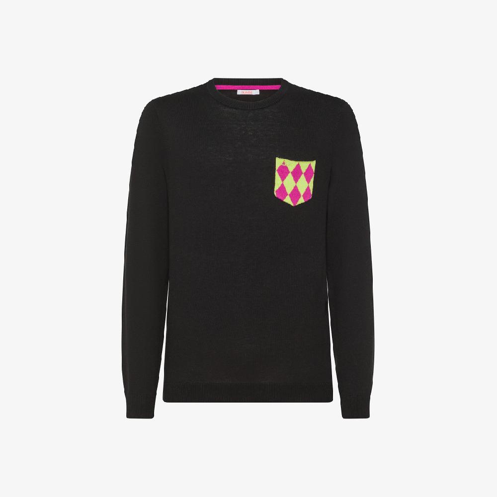 Sun 68 Maglia In Lana E Cotone Con Taschino - Uomo Offerta