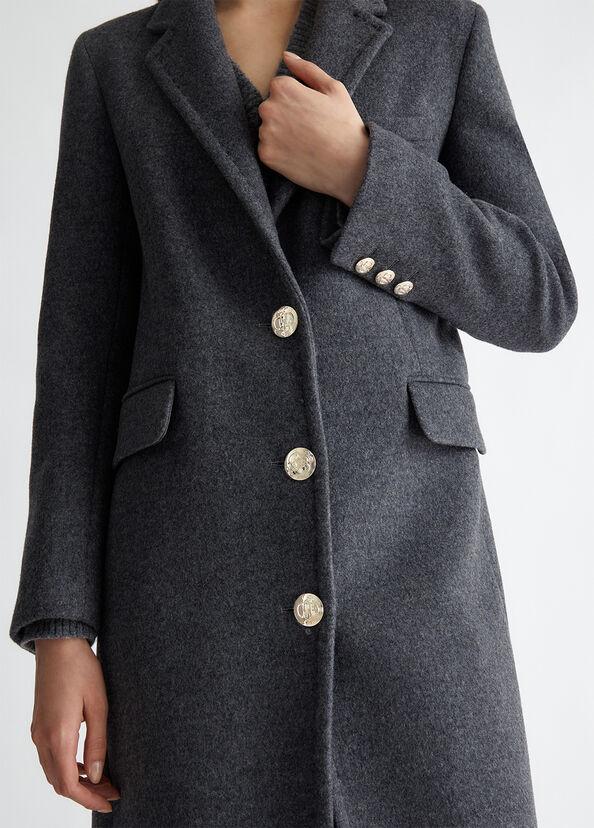 Liu Jo Cappotto slim in misto lana Vendite Flash