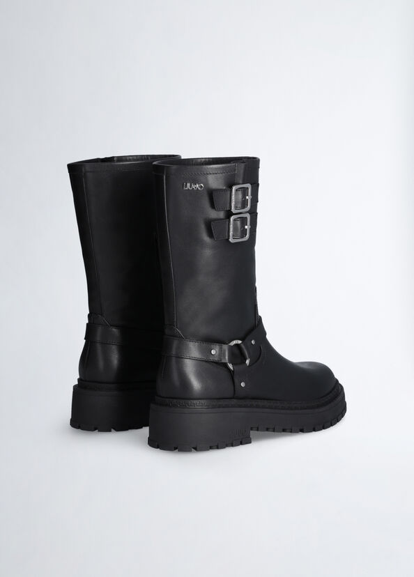 Liu Jo Biker boots in pelle Pezzi Unici