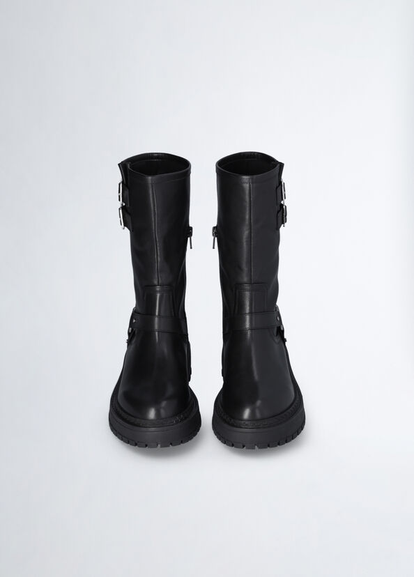 Liu Jo Biker boots in pelle Pezzi Unici