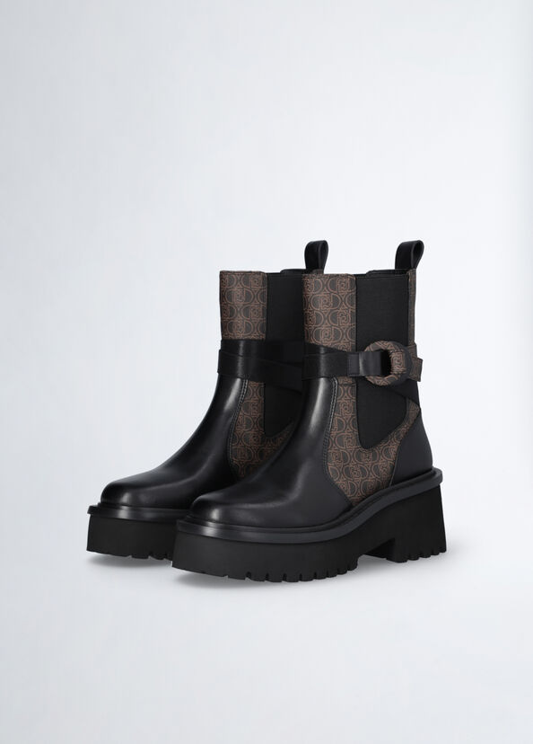 Liu Jo Stivaletti beatles monogram Convenienza