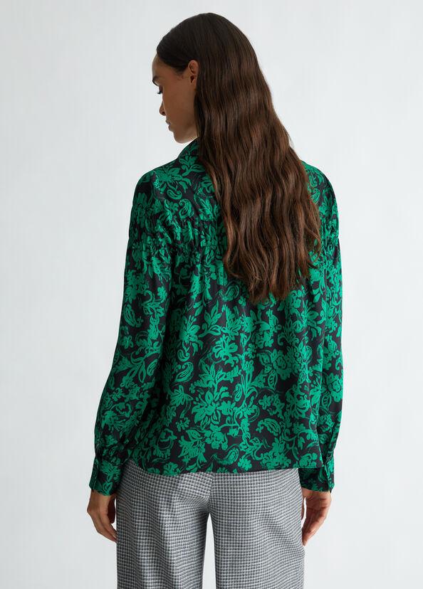 Liu Jo Camicia in twill stampato Hotsell
