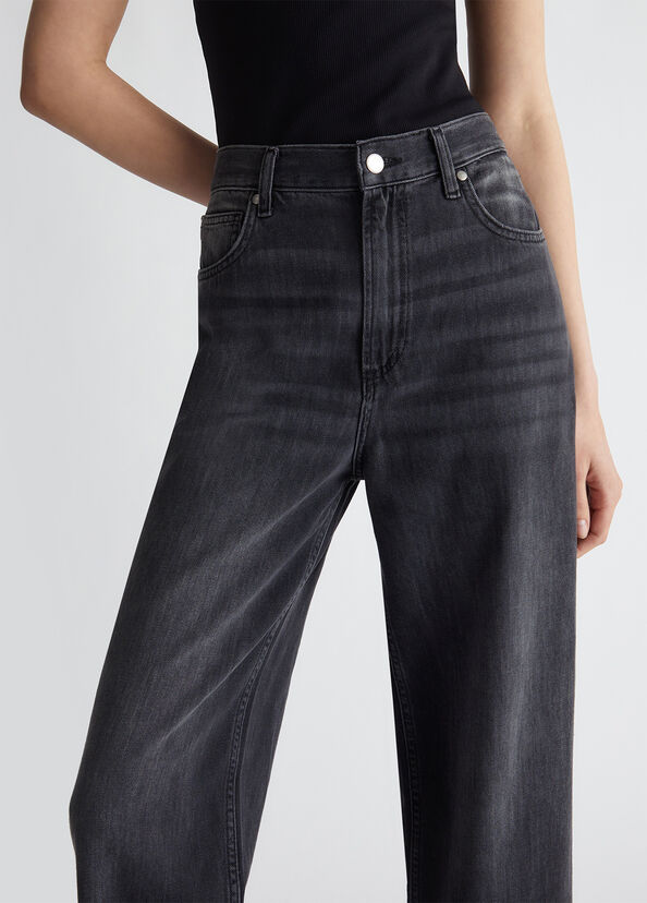 Liu Jo Jeans flare in cotone Vendita Calda