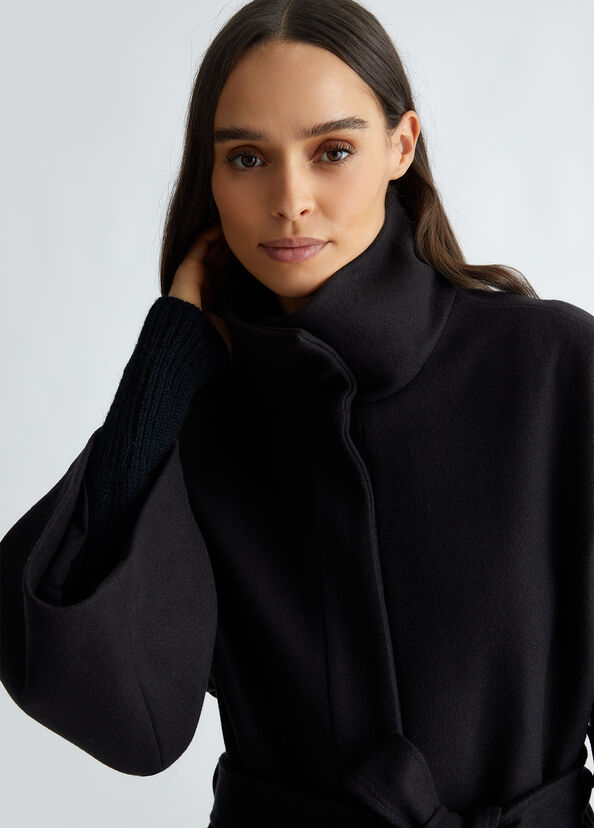 Liu Jo Cappotto corto in misto lana Italia