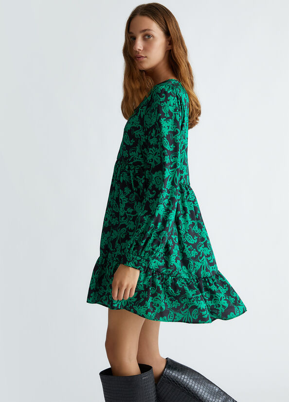 Liu Jo Abito in twill stampato Shopping online