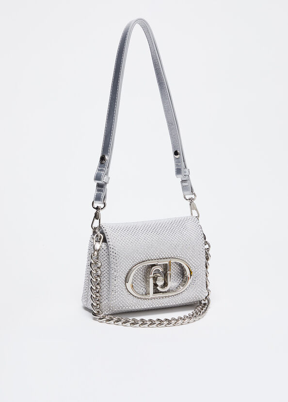 Liu Jo Borsa piccola LaPuffy con strass Promozione Limitata