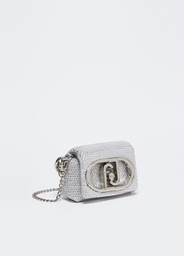 Liu Jo Mini borsa LaPuffy con strass Economico
