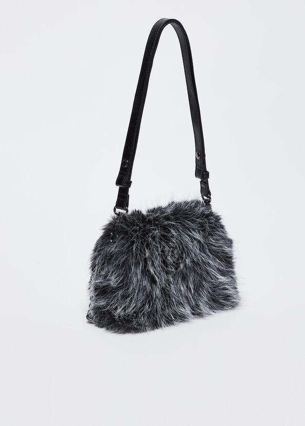 Liu Jo Borsa LaPuffy in pelliccia sintetica Vendite Flash