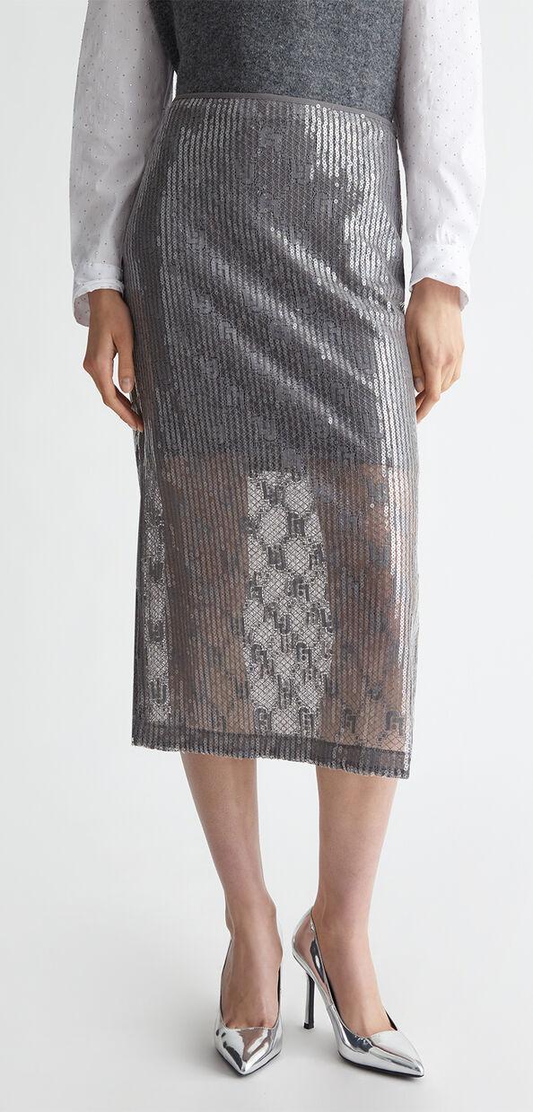 Liu Jo Gonna in pizzo con paillettes 2025